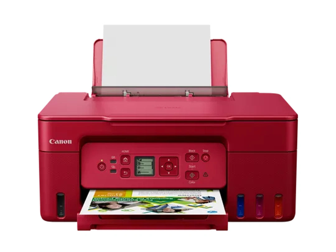 Canon Pixma G3470 All-in-One Ink Tank Printer - Red in Qatar Canon Pixma G3470 All-in-One Ink Tank Printer - Red in Qatar